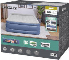 Кровать надувная со встроенным электронасосом «Queen» - Фото 9