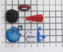 Набор пуговиц-фигурок «Американский футбол» - Фото 1