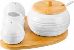 Сахарница с набором для специй и зубочисток «Шелк» - Фото 2