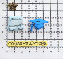 Набор пуговиц-фигурок «Выпускник» - Фото 1