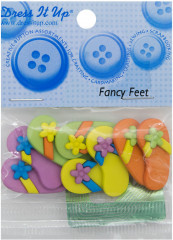 Набор пуговиц-фигурок «Вьетнамки» - Фото 1