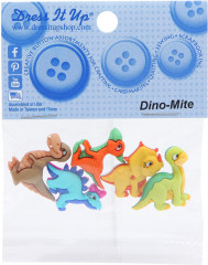 Набор пуговиц-фигурок «Динозавры» - Фото 1