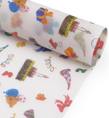 Бумага упаковочная транспарентная «День рождения» - Фото 1