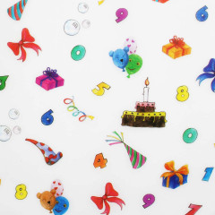 Бумага упаковочная транспарентная «День рождения» - Фото 3