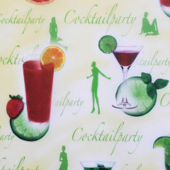 Бумага упаковочная транспарентная «Коктейль» - Фото 3