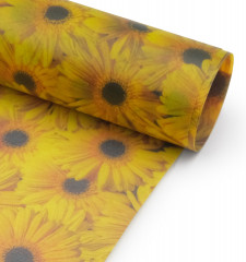 Бумага упаковочная транспарентная «Гербера» - Фото 1