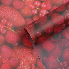 Бумага упаковочная транспарентная «Ягоды» - Фото 1