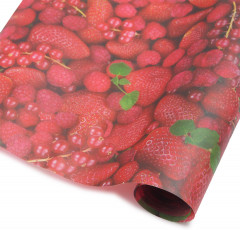 Бумага упаковочная транспарентная «Ягоды» - Фото 2