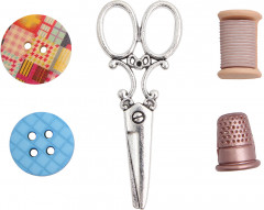 Набор пуговиц-фигурок «Пошивочная» - Фото 1