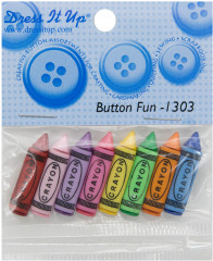 Набор пуговиц-фигурок «Фломастеры» - Фото 1