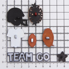 Набор пуговиц-фигурок «Футбол» - Фото 3