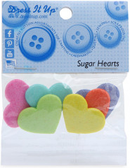 Набор фигурок декоративных «Сахарные сердца» - Фото 3