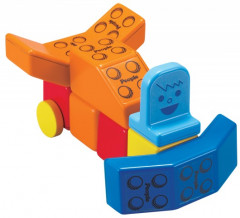 Набор кубиков People Blocks (31элемент) и игровой коврик - Фото 1