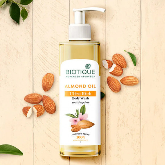 Гель для душа на основе миндального масла «Almond Oil»