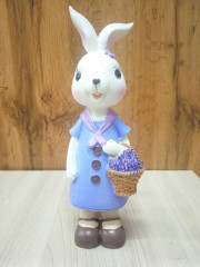 Статуэтка «Зайка с лавандой» - Фото 3