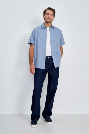 Рубашка мужская с коротким рукавом