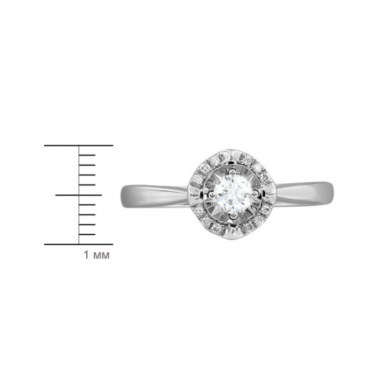 Кольцо из золота с бриллиантами