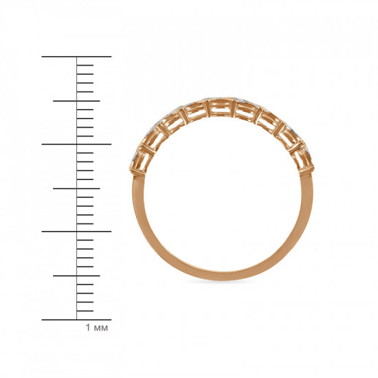 Кольцо из золота с бриллиантами