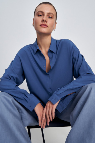 Блузка-рубашка женская