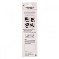 Наклейка для декора 3D «Розовые птички» - Фото 2