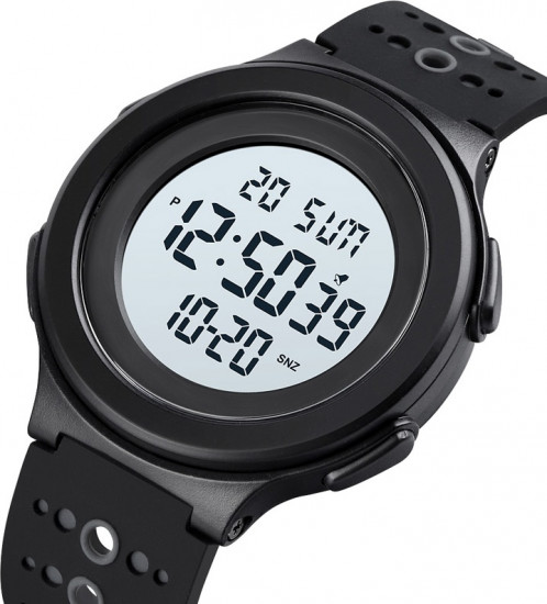Часы наручные 1733BKWT black/white