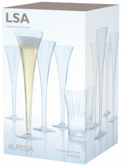 Бокал-флейта для шампанского «Aurelia» (4 шт) - Фото 6