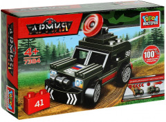 Конструктор «Военный джип» - Фото 1
