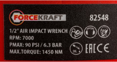 Пневмогайковерт «Twin Hammer» FK-82548 - Фото 5