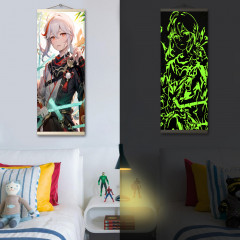 Картина-панно по номерам со светящейся краской «Кадзуха» - Фото 1