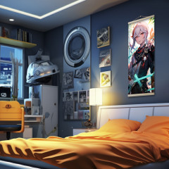 Картина-панно по номерам со светящейся краской «Кадзуха» - Фото 2