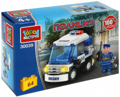 Конструктор «Полицейский на машине» - Фото 2