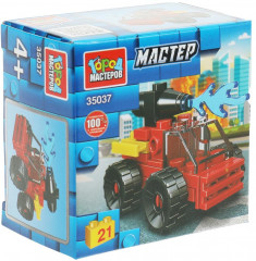 Конструктор «Пожарная машина» - Фото 2