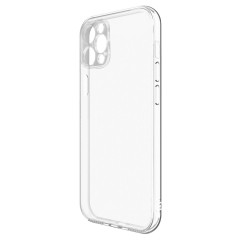 Чехол-накладка Clear Case для iPhone 12 Pro с защитой камеры - Фото 1