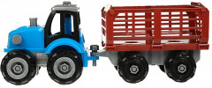 Конструктор «Трактор с тележкой» - Фото 2