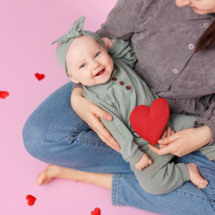 Игрушка с вишнёвыми косточками «Сердце» - Фото 10