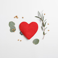 Игрушка с вишнёвыми косточками «Сердце» - Фото 11