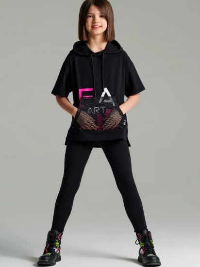 Футболка с капюшоном для девочек