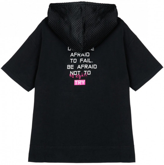 Футболка с капюшоном для девочек