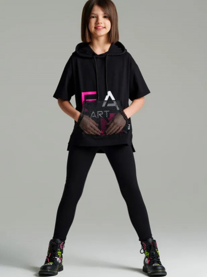 Футболка с капюшоном для девочек