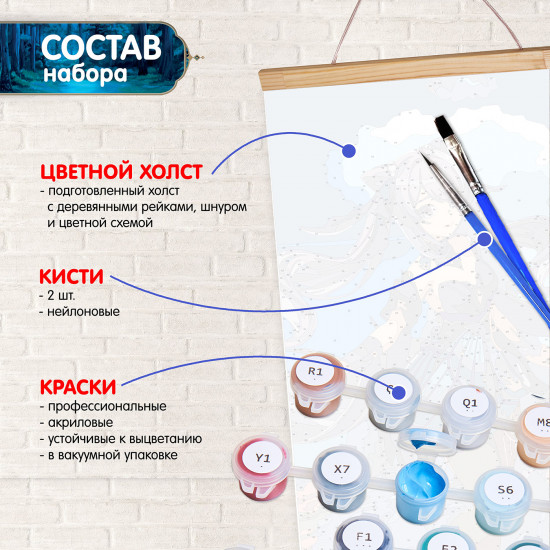 Картина-панно по номерам «Невиллет»