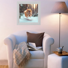 Картина по номерам «Померанский шпиц» - Фото 1