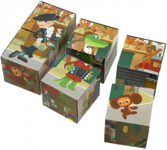 Набор кубиков «Чебурашка» - Фото 1