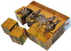 Набор кубиков «Экзотические животные» - Фото 2