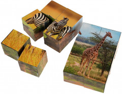 Набор кубиков «Экзотические животные» - Фото 3