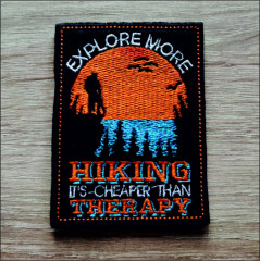 Шеврон «Ходить пешком дешевле, чем лечиться» - Фото 1