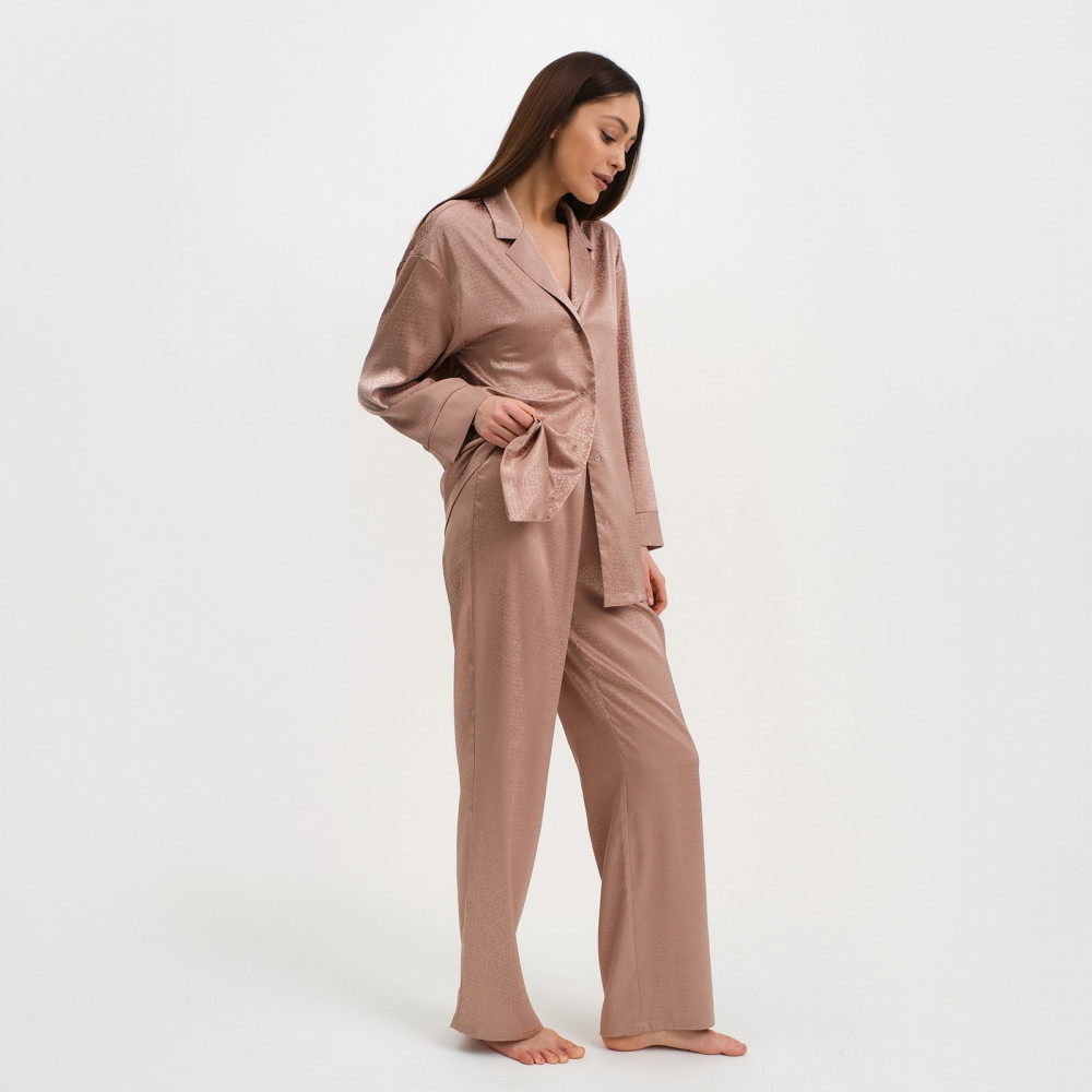 Пижама женская «Треугольники» | Silk | KAFTAN | Фото 1