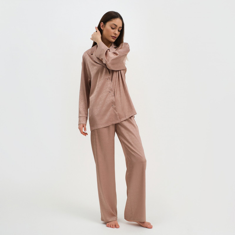 Пижама женская «Треугольники» | Silk | KAFTAN | Фото 3