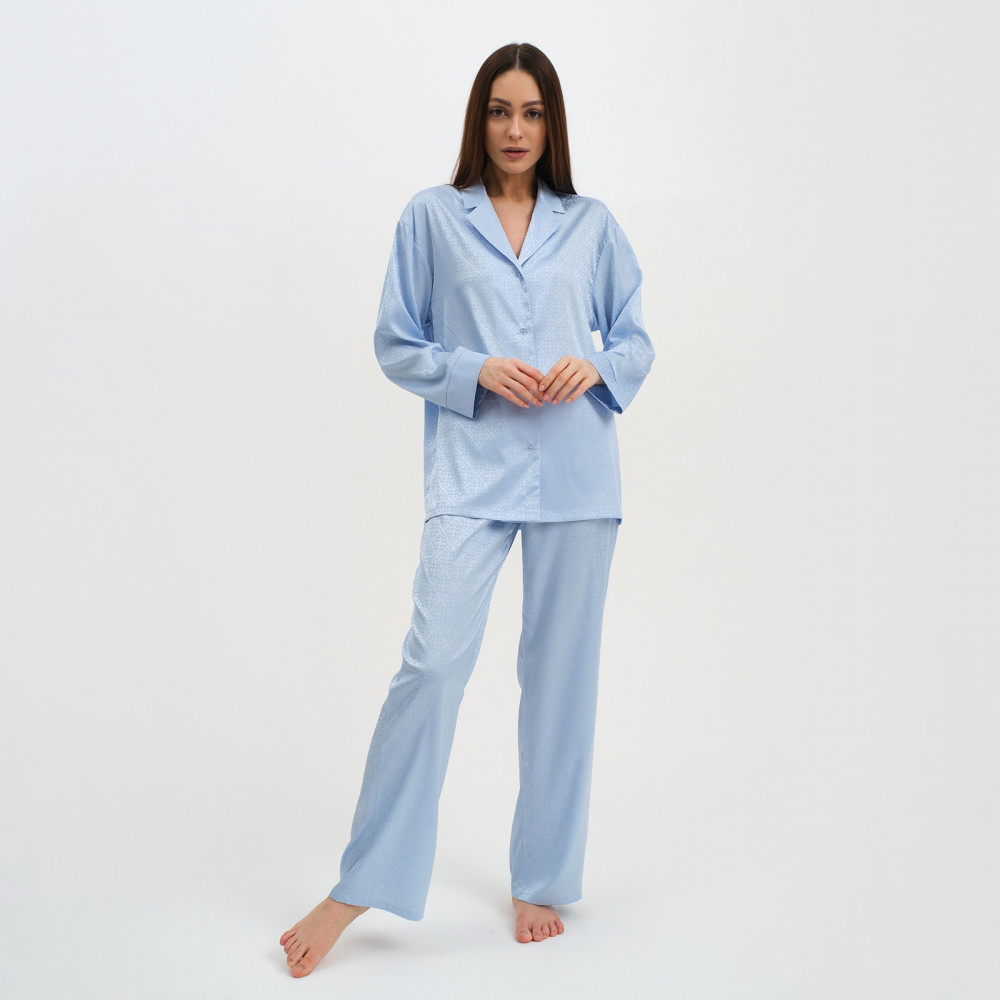 Пижама женская «Треугольники» | Silk | KAFTAN | Фото 3