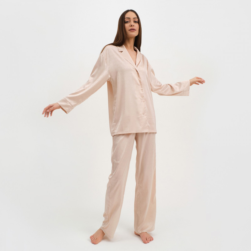 Пижама женская «Треугольники» | Silk | KAFTAN | Фото 3