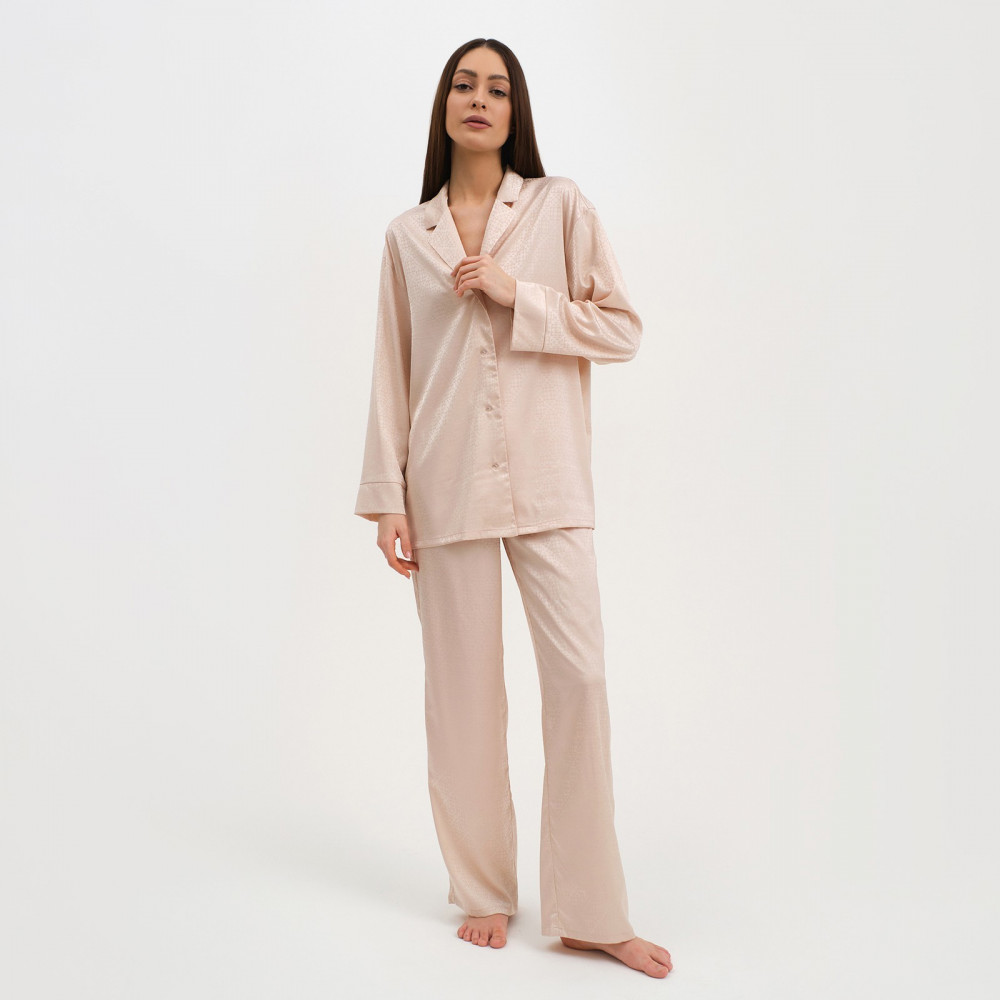 Пижама женская «Треугольники» | Silk | KAFTAN | Фото 4